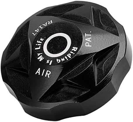 ANGGREK Bike Fork Cap,Air,Front Fork Air Chamber Cover Bicycle Suspension Fork Air Gas Valve Cap Aluminium Alloy for Mountain Bike by ANGGREK