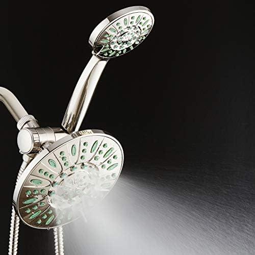 AquaDance Antimicrobial High Pressure 7" Rain & Handheld Shower Head Combo - Image 6