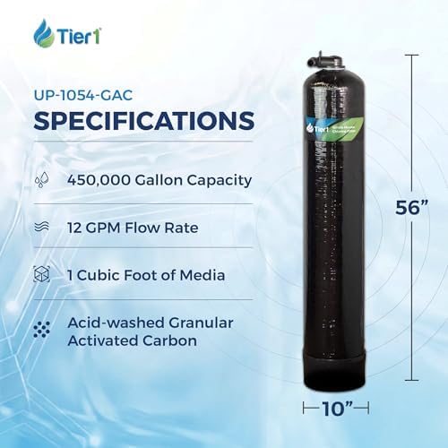 Tier1 Whole House Chlorine Water Filter System, 450,000 Gallon Capacity - Image 2