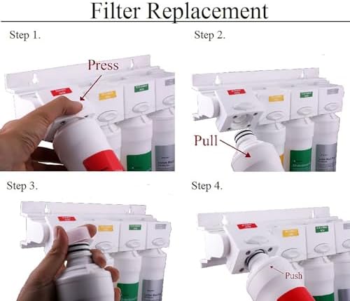Watts Premier RO Pure Plus Annual VOC Filter Kit 5-Pack Push Button - Image 2
