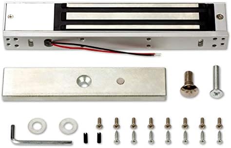 Remote Open and Door Buzzer Entry Systems Door Buzzer Access Control Outswing 600lbs Electric Magnetic Lock Buzzer Security System Keypad PIN Code Open with Remote Control - Image 5