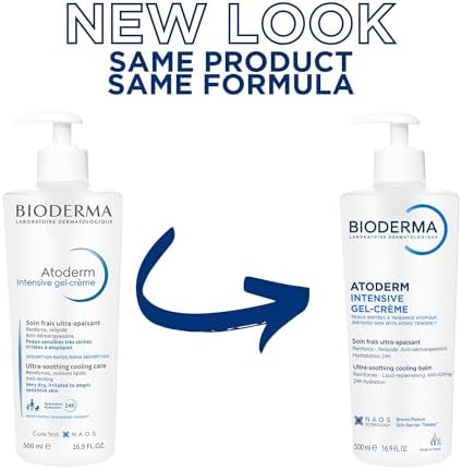 Bioderma Atoderm Intensive Gel-Cream, Soothing Body Moisturizer for Dry to Atopic Sensitive Skin, 24-Hour Hydration, 16.9 Fl Oz - Image 3