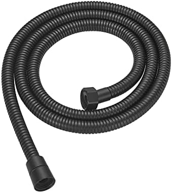 RUMOSE 59 inches Extra Long Shower Hose, Black by RUMOSE