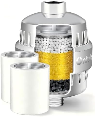 Ontulor Shower Filter-Heavy Duty Shower Head Filter For Hard Water(Chrome) by Ontulor