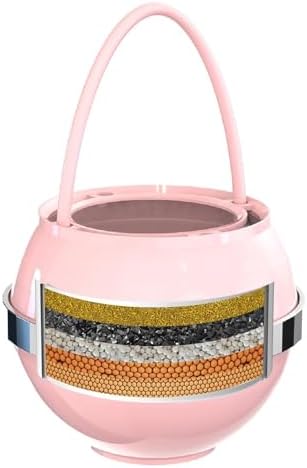 Bath Filter for Tub - Kinder Water Filter for Bathtub, Hard Water Softener to Remove Lead,Chlorine and Fluoride, Improve Skin, Hair and Nails Condition,Pink by DesignforBeautifulLife