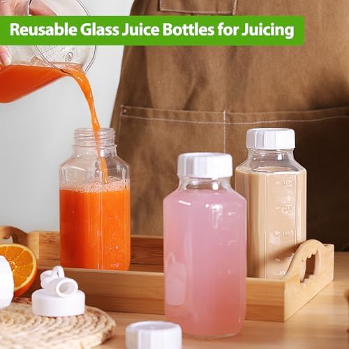 CUCUMI 3 Pack 16 Oz Glass Milk Container for Lunch Box - Image 5