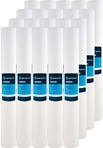 SpiroPure SP-P10-20 20x2.5 10 Micron Sediment Water Filter SDC-25-2010 20PK by SpiroPure