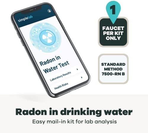 Tap Score Radon in Water Test Kit | Well or City | Full Report | EPA Certified Drinking Water Labs | #1 Best Home Water Test 2021-24 NYT Wirecutter | 100% Unbiased - Image 4
