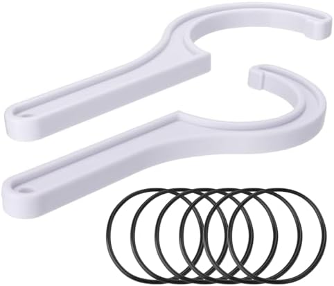 2 Pack Water Filter Housing Wrench Set with 6 O-Rings by LikeLion