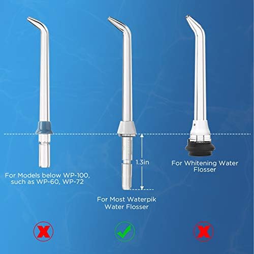 Replacement Tips for Waterpik Water Flosser (6 Classic Jet Tips & Storage Case Bundle) - Image 5