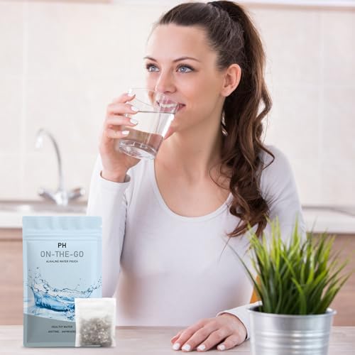 Portable Alkaline Water Filter Pouch for Your Bottle, Cup, Alkaline Water Filter System for Clean, High PH Water Alkalizer for Pure Drinking Water, Naturally Increases PH Levels(4 Pack) - Image 7