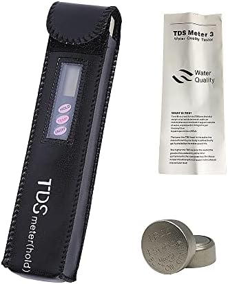 TDS Meter Digital Water Quality Tester - PPM Meter with Temperature Test, 0-9990 ppm Range, Accurate TDS Tester for Drinking Water, RO System, Aquarium, Pool, Hydroponics - Image 7