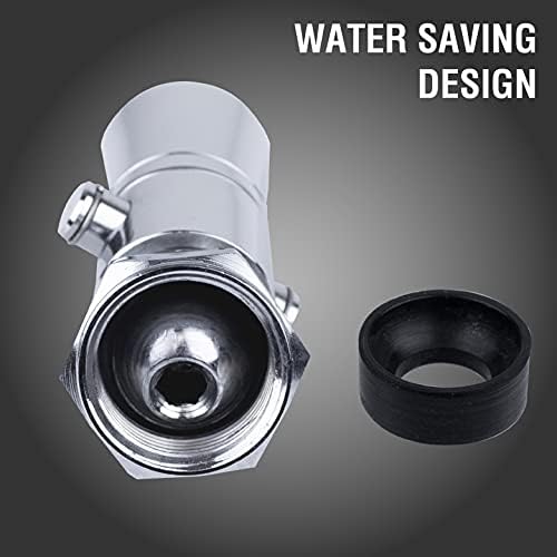 LDR Industries 520 1100CP-18 Water Saving Showerhead with Push Button Flow Control, Chrome Plated Brass - Image 5