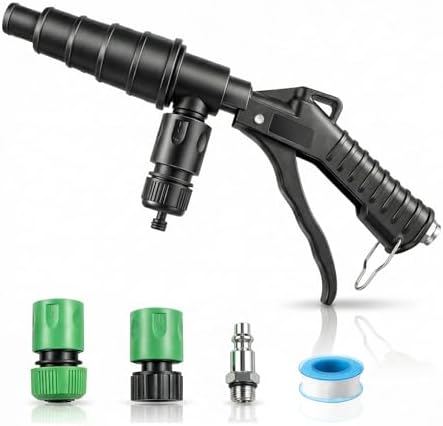 Coolant Flush Gun, Heater Core Flush Kit for 19-40mm Hoses by Unknown