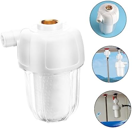 Holibanna Washing Machine Water Filter Household Hot Water Prefilter Reduces Sediment and Anti-Scale Compatible Most Washers Easy Installation - Image 7