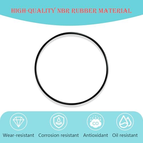 AppliaFit O-Ring Gasket Seal Compatible with GE HHRING / WS03X10054 for Fits Whole Home Filtration Models GXWH30C, GXWH35F, GNWH38F, GNWH38S, GXWH40L（3PCS）. - Image 3