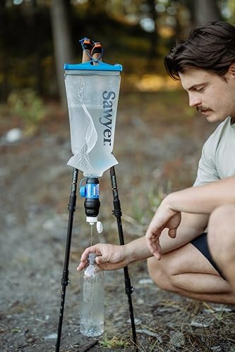 Sawyer Squeeze Water Filtration System, Cnoc Premium 2 Liter Bladder, Clear - Image 4