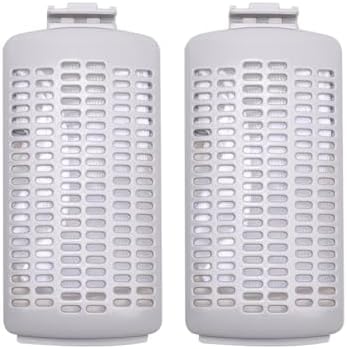KOME Lint Filter Replacement for 0.9 Cu Ft Portable Washer - Compatible with Black+Decker, Comfee, Magic Chef - Washing Machine Lint Trap Mesh Box (2) by KoMe