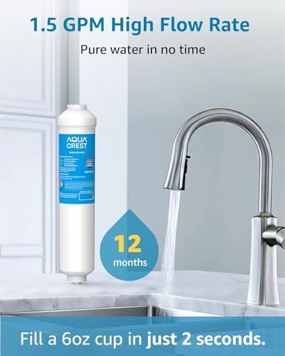 AQUA CREST 5KDC-F Water Filter Replacement for Waterdrop 5KDC Filter System - Image 6