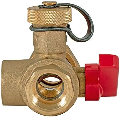 Eastman Tankless Water Heater Service Valve Kit, 3/4 Inch FNPT Union x 3/4 Inch Sweat Service Valves, Brass Plumbing Fitting, 60205 - Image 2