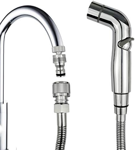 G-Sunny Quick-Connect Sink Faucet Sprayer Kit, Sink Hose Sprayer Accessories, Detachable Metal Adapter With Hand Shower,Hair Washing,Pet Cleaning,for Bathroom/Kitchen (Quick Connect Sprayer) by G-Sunny