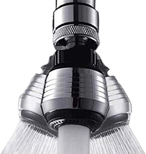 2 Pack Faucet Filter Aerator Sprayer, Sink 360 Swivel Water Tap Saving for Kitchen Bathroom (Short) - Image 4