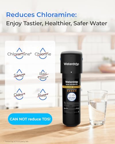 Waterdrop 10UB-CM Under Sink Water Filter System, 99% Chloramine Reduce - Image 2