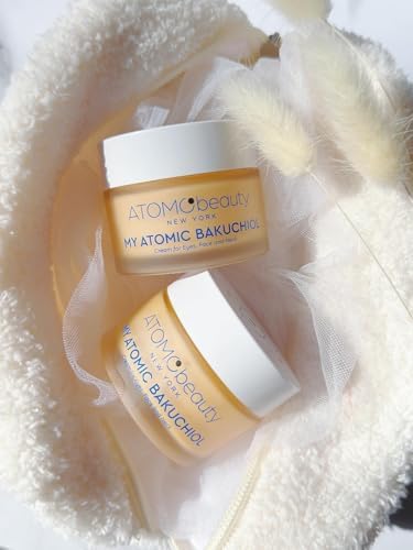 My Atomic Bakuchiol Cream for Eyes, Face & Neck – Anti-Aging Moisturizer with Bakuchiol & Quinoa Extract, Lifting, Firming & Brightening, Gentle Retinol Alternative, Vegan – 45ml - Image 6