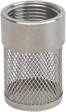 Marsrut Garden Hose Inlet Strainer Filter, G3/4 BSP Suitable for 3/4 Inch Pipe, 30mm Water Hose Inlet Filter, Suction Strainer for Garden Water Washer High Pressure Irrigation by Marsrut