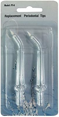 H2ofloss Periodontal Tip for All Types of H2ofloss Oral Irrigator(Package of 2) by SpecializinginOralCareforover10Years