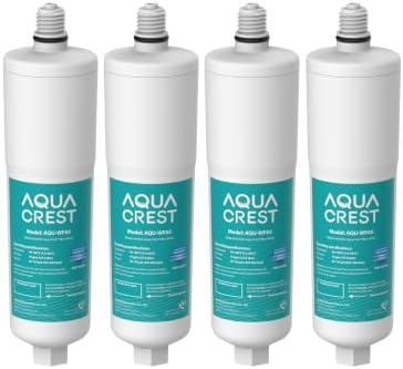 AQUACREST AP431 AP430SS Scale Inhibitor Cartridge 4-Pack, Bundle by AQUACREST