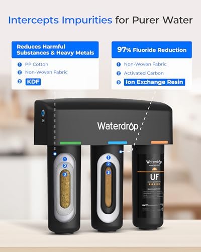 Waterdrop TSB-UF 0.01 μm Ultra Filtration Under Sink Water Filter System - Image 6