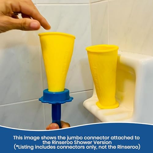Replacement Water Hose Connectors for JUMBO Rinseroo, 2 Pack - Image 3