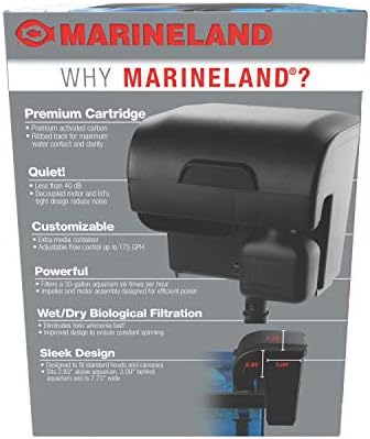 Marineland Bio-Wheel Penguin 175 GPH Power Aquarium Filter - Image 5