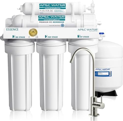 APEC Water ROES-50, 5-Stage Under Sink Reverse Osmosis System, 50 GPD by APECWaterSystems