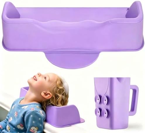Portable Hair Washing Station Neck Support for kids by Jurmickey
