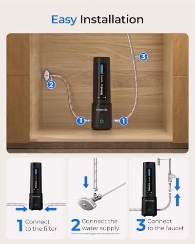 Waterdrop UL12A Under Sink Water Filter, Upgraded for 10UA, Time Reminder - Image 6