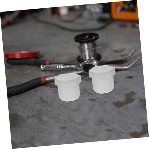24pcs Motorhome Water Heater Drain Port Plug, 21mm PVC White - Image 5