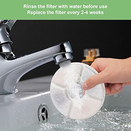 Wonder Creature Cat Water Fountain Filter Replacement 16 Pack - Image 4