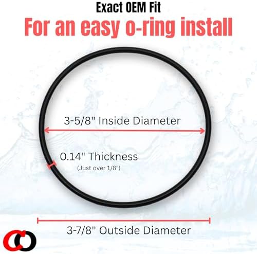 Captain O-Ring – Replacement OK24 O-Rings for Omnifilter Legacy/Older Model Water Filter Housings (3 Pack) - Image 2