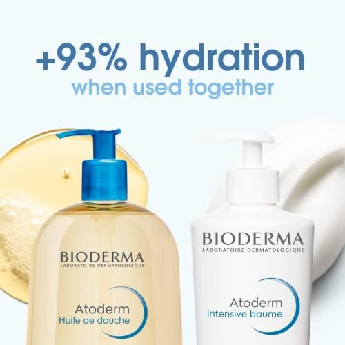 Bioderma Atoderm Shower Oil, Cleansing Oil For Face & Body, Nourishing Cleansing Oil For Dry to Atopic Sensitive Skin For Softer & Smooth Skin For Your Whole Family - Image 4