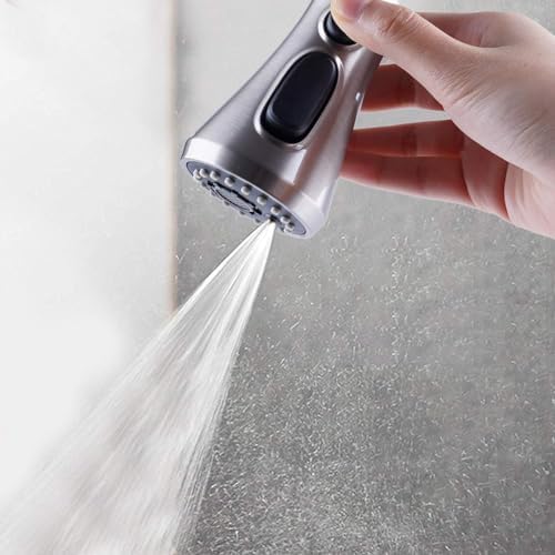 Hibbent Pull Down Spray Head for Kitchen Faucet, 3-Function Sink Nozzle - Image 6