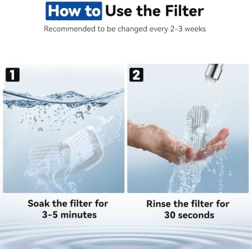 24 Packs for Petlibro Cat Water Fountain Filters Replacement Dockstream,Compatible with PETLIBRO® Water Fountain PLWF106 PLWF116 PLWF005/115/105/305 (12 Replacement Filters + 12 Pre-Filter Sponges) - Image 5