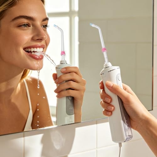 8pcs Oral Irrigator Cleaning Heads: Dental Flossers Nozzle Heads - Assorted Size Interchangeable Water Flosser Tongue Cleaner Jet Tips for Teeth Cleaning - Image 6
