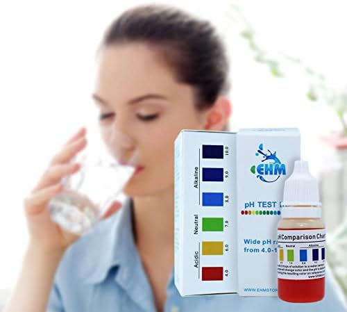 Alkaline Water (ph Test Kit) for Drinking Water Measures pH Level of Water More Accurately Than Test Strips pH Starter Kit Drops Easy to Use - Image 4