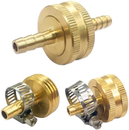 Hooshing 1/4" Garden Hose Repair Kit, Male and Female Hose Mender Connector - Image 2