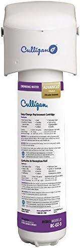 Culligan IC 3 EZ-Change Inline Icemaker and Refrigerator Filtration System with Filter, 500 Gallon, White by CulliganWater