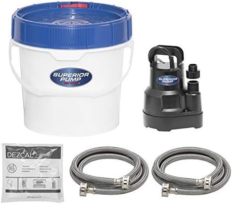 Superior Pump 91660 Tankless Water Heater Descaler Pump Kit with Non-toxic Descaler Solution, 3.5 Gallon, Deluxe & J.C. Whitlam FLOW32 Flow-Aide System Descaler,32 ounces (1 quart), White - Image 2