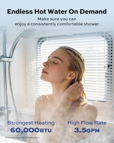 ORBEK RV Tankless Water Heater, Propane, High Altitude, 12V DC - Image 6