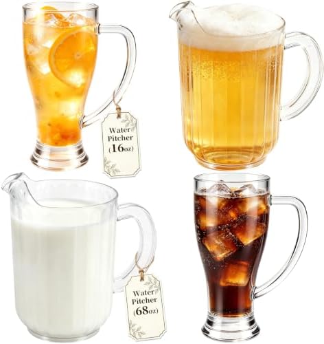 Plastic Beer Pitcher with Handle for Water Tea by VAKUKK